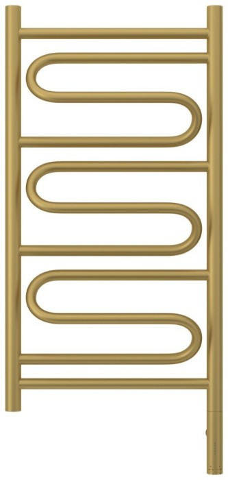 Сунержа Электрический полотенцесушитель 600x500, Элегия 3.0, 032-5819-8040 цвет: матовое золото
