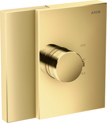 Термостат HighFlow Edge Axor, полированное золото арт. 46740990