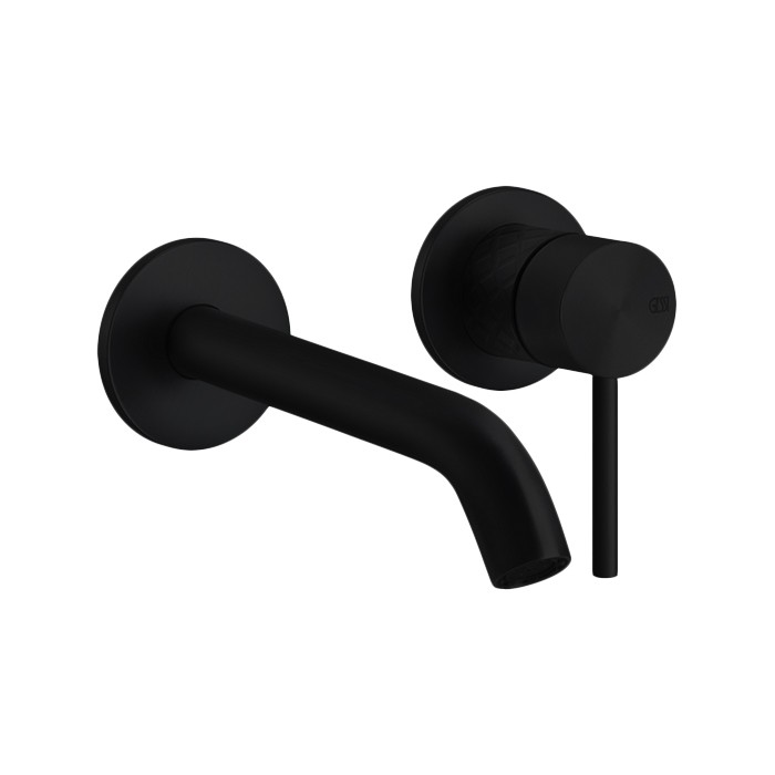 Смеситель для раковины, встраиваемый, Gessi 316, black xl арт. 54186#299