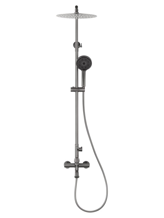 Душевая система, Wonzon & Woghand Tor, WW-88047073-BGM цвет: графит