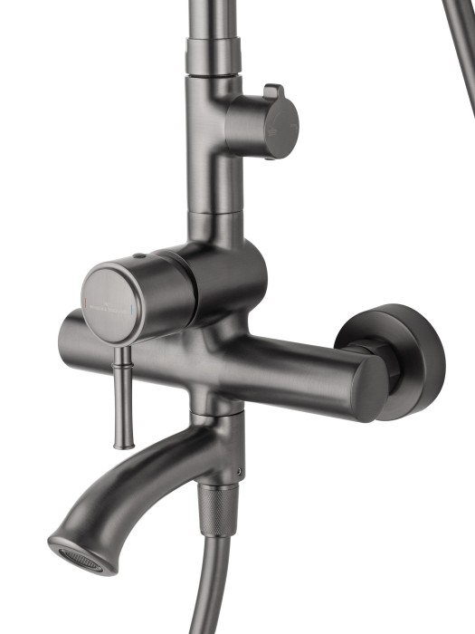 Душевая система, Wonzon & Woghand Tor, WW-88047073-BGM цвет: графит