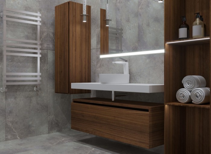Ящик под столешницу 100см dark oak vallessi uno-s, Boheme Flat - 897-100-D