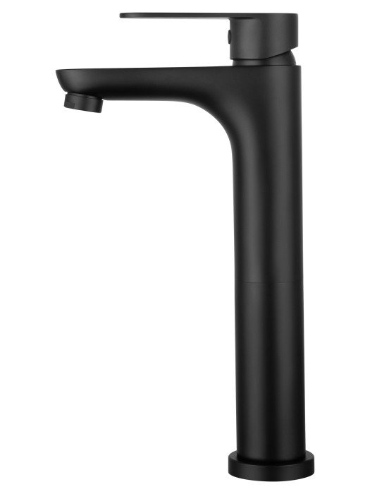 Смеситель для раковины высокий, Wonzon & Woghand Alfa, WW-A40232-MB цвет: черный