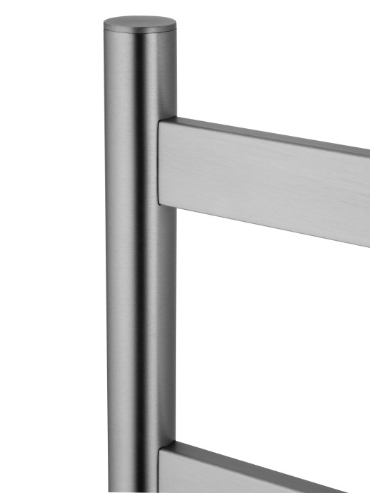 Полотенцесушитель электрический напольный, Wonzon & Woghand Essen, WW-A406-BR цвет: никель