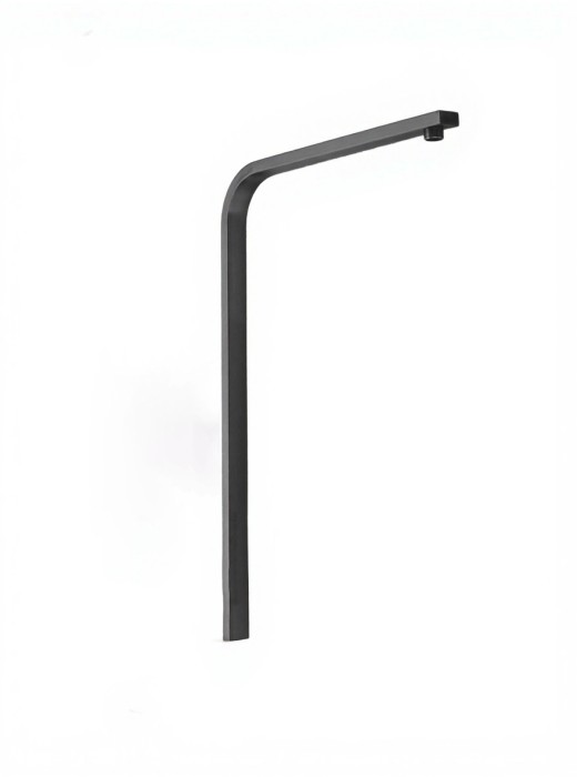 Удлиненная квадратная трубка для душевых систем, Wonzon &amp; Woghand, WW-LY001-BGG цвет: графит