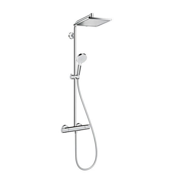 Душевая система с термостатом Crometta E Hansgrohe, хром арт. 27281000