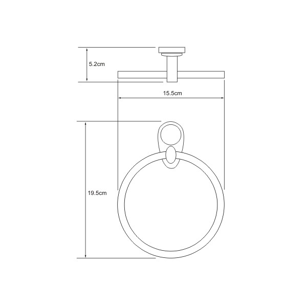 Держатель полотенец WasserKRAFT Main К-9200 арт. K-9260