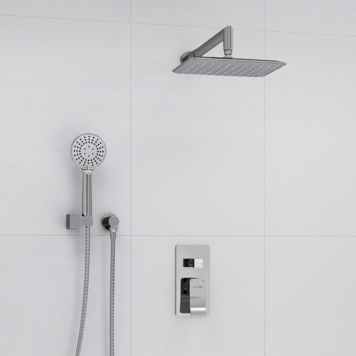 Встраиваемый комплект для душа с верхней душевой насадкой и лейкой Aller 1060 WasserKRAFT арт. A14131