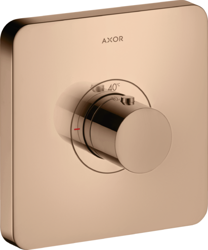 Термостат для душа ShowerSelect Axor, полированное красное золото арт. 36711300