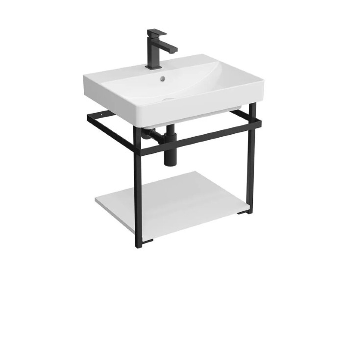 Металлическая структура 55 подвеснаясм, Pro Kerama Marazzi, черный - PRO.55.02\BLK.M