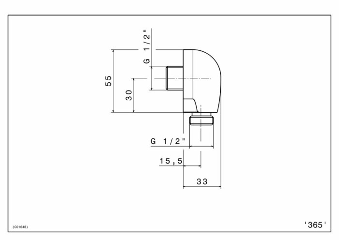 Монтажная часть для душевого гарнитура, MUSE Kerama Marazzi, бронза - 365KM.31.023