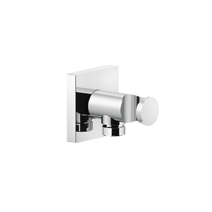 Держатель для душевой лейки с выводом воды, Gessi Emporio shower, хром арт. 47361#031