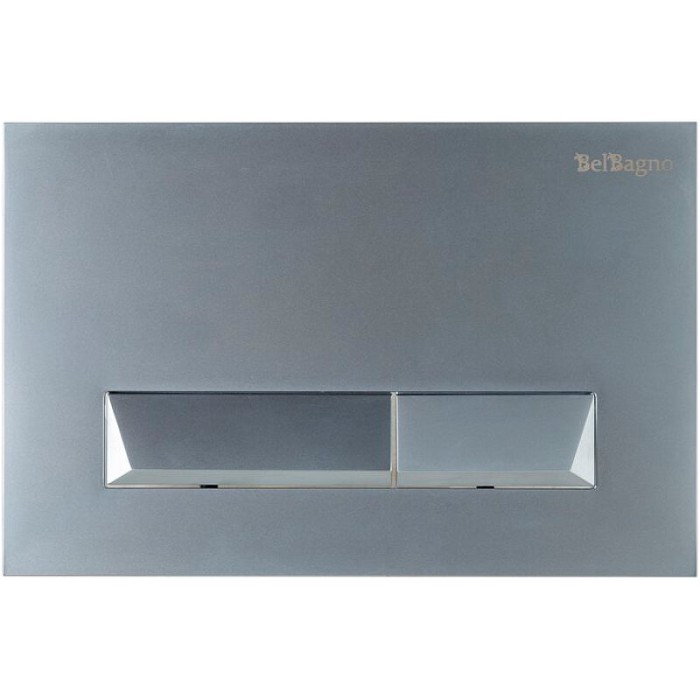 Клавиша смыва BelBagno, хром матовый, MARMI арт. BB011-MR-CHROME.M