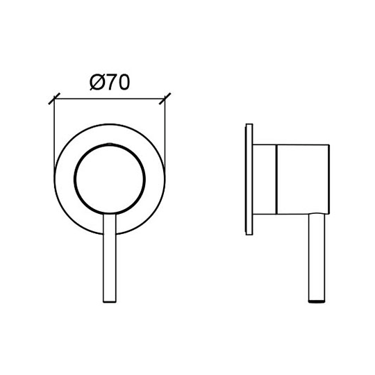 Гигиенический душ Almar Modular со смесителем, цвет нержавеющая сталь арт. SET-E082110.NB