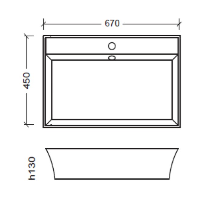Раковина gold, Boheme Neoart - 803