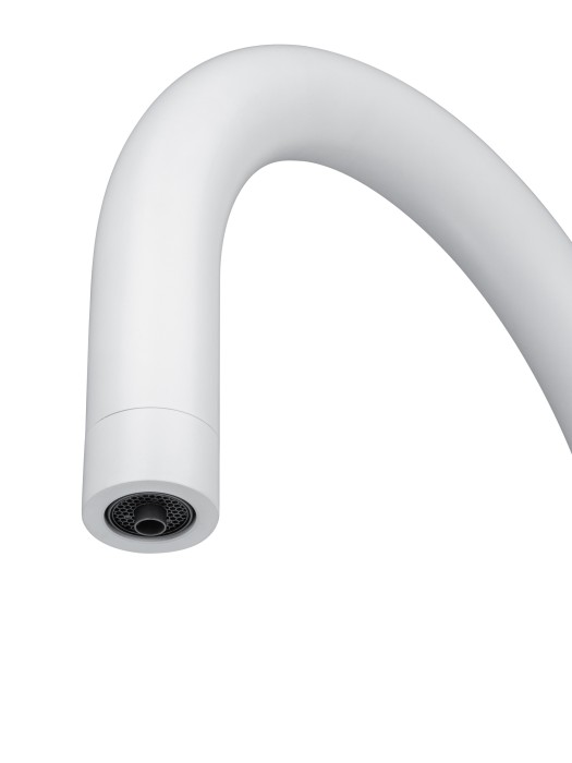 Смеситель для кухни c подключением фильтра, Wonzon & Woghand, WW-3211-MW цвет: белый