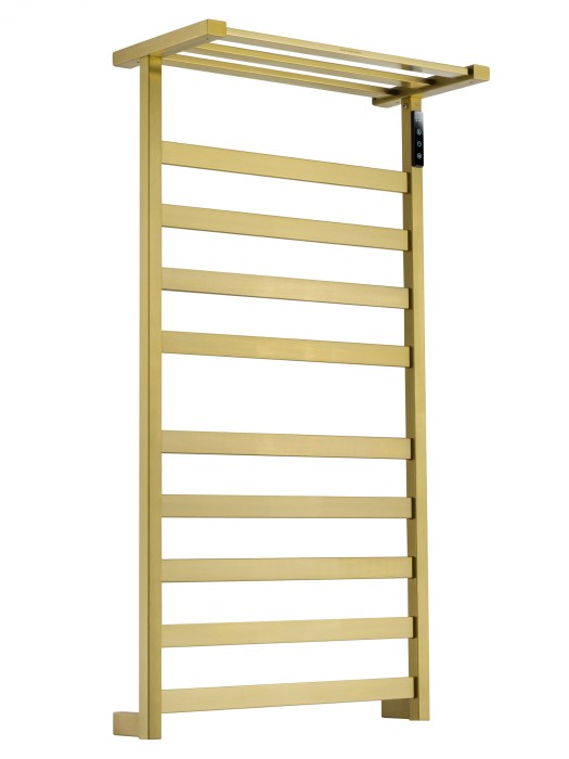 Полотенцесушитель электрический, Wonzon &amp; Woghand Frankfurt, WW-1029-BG цвет: золото