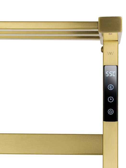 Полотенцесушитель электрический, Wonzon & Woghand Frankfurt, WW-1029-BG цвет: золото