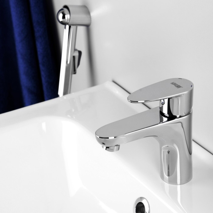 Смеситель для раковины с гигиенической лейкой Leine 3500 WasserKRAFT арт. 3508