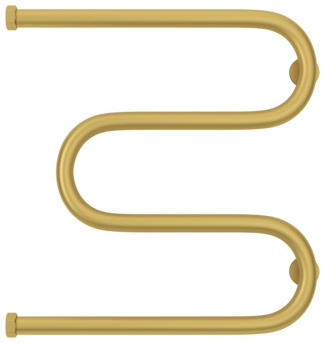 Сунержа Водяной полотенцесушитель 500x500, М-образный, 032-0007-5050 цвет: матовое золото