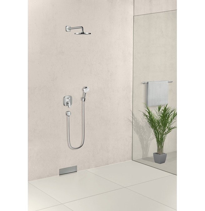 Верхний душ Crometta S Hansgrohe, хром арт. 26723000