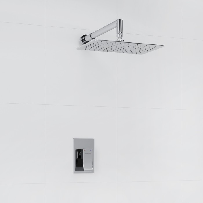 Встраиваемый комплект для душа с верхней душевой насадкой Aller 1060 WasserKRAFT арт. A12669