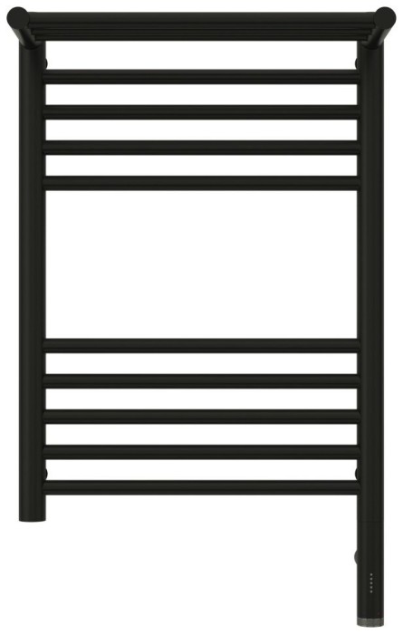 Сунержа Электрический полотенцесушитель 600x400, Богема 3.0 с 1 полкой, 31-5807-6040 цвет: матовый чёрный