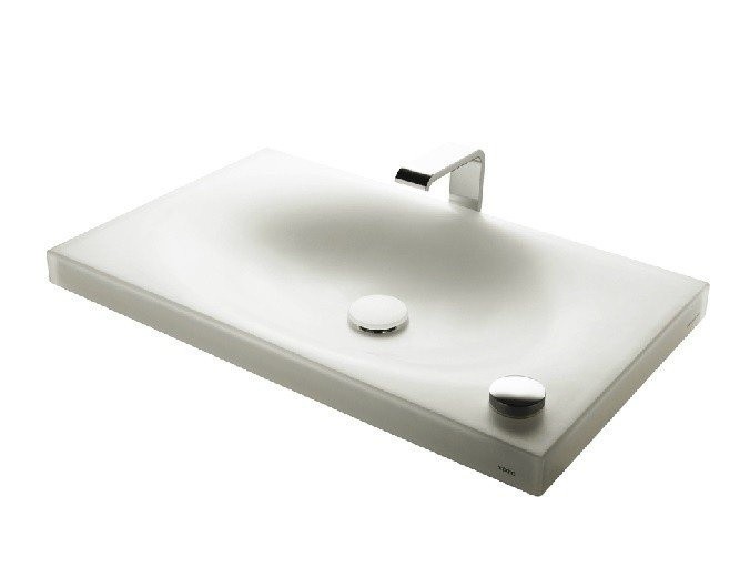 Раковина со смесителем, врезная сверху, NEOREST/LE TOTO, MR720ACR1 цвет: белый
