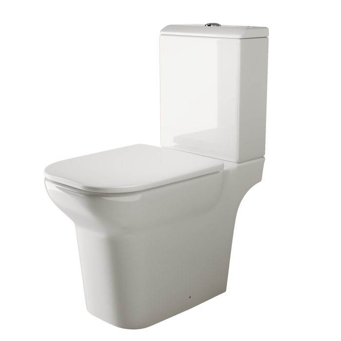 Унитаз с бачком и сиденьем Ceramicanova Enjoy, белый арт. CN1101E