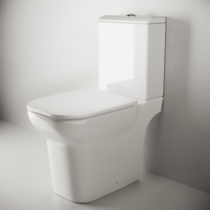 Унитаз с бачком и сиденьем Ceramicanova Enjoy, белый арт. CN1101E