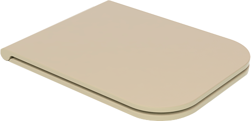 Крышка с сиденьем для подвесного унитаза медовый матовый, GSG Ceramic Design Brio, BRCOPRSLTICR016