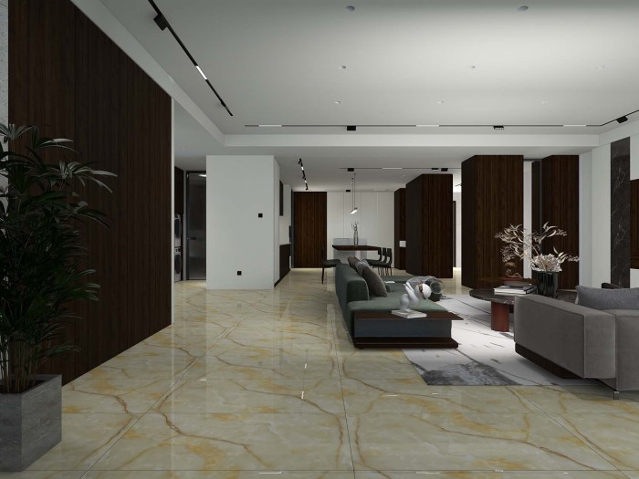 Керамогранит 60x120 ONYX GOLD Carving Azario арт. H18004005G