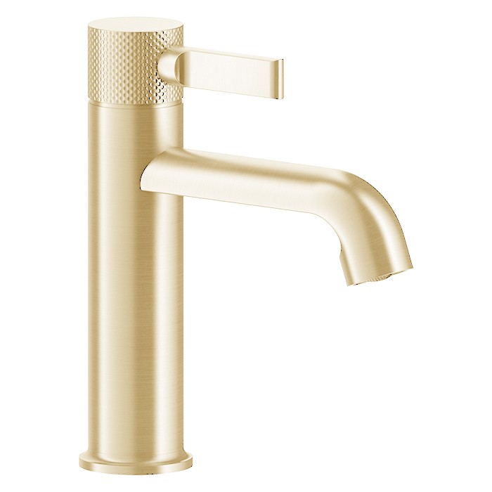 Смеситель для раковины, на 1 отв., Gessi Inciso, золото арт. 58002#246