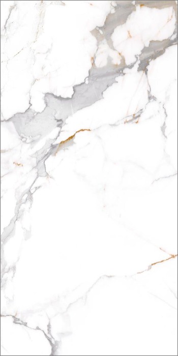 Плитка imperial_gt белый 40x80 GLOBAL TILE Calacatta imperia арт. GT40806103MR