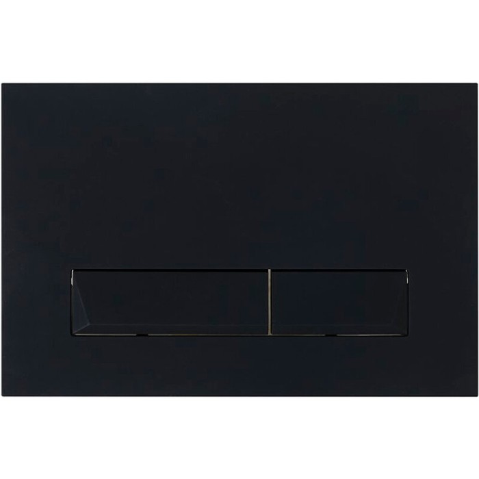 Клавиша смыва BelBagno, чёрный матовый, MARMI арт. BB012-MR-NERO.M