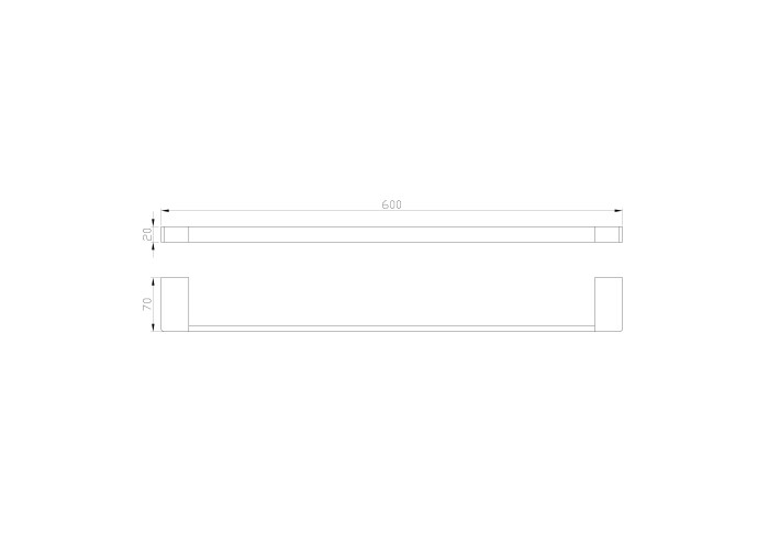Вешалка для полотенец, Wonzon & Woghand, WW-9512 цвет: хром