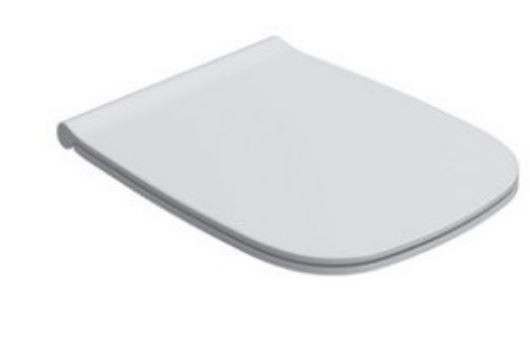 Сиденье с микролифтом Globo GENESIS  55Х36Х33 белый арт. GN020BI