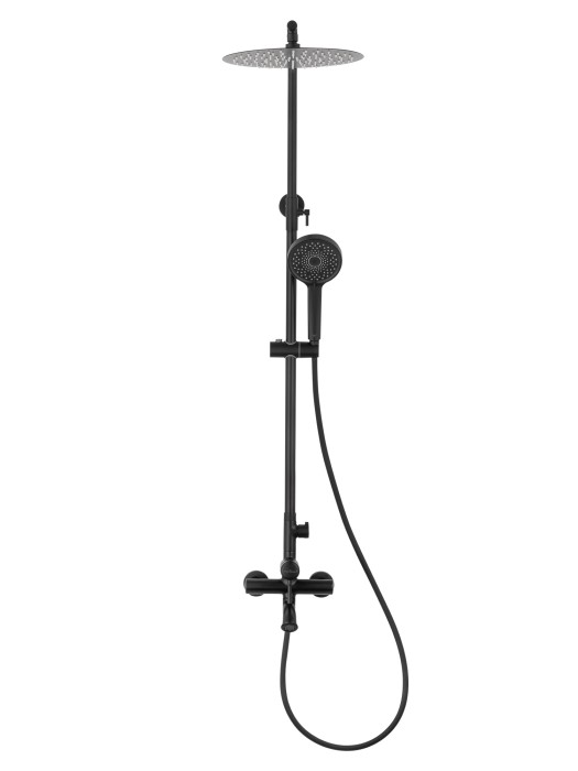 Душевая система, Wonzon & Woghand Tor, WW-88047073-MB цвет: черный