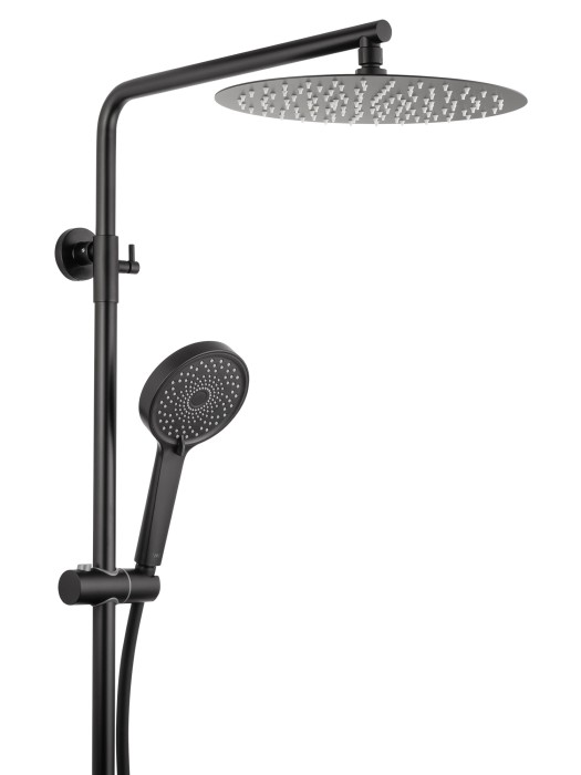 Душевая система, Wonzon & Woghand Tor, WW-88047073-MB цвет: черный