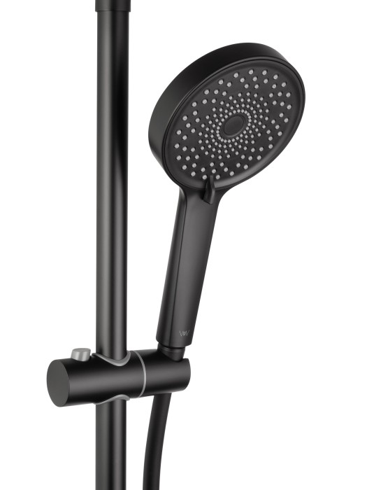 Душевая система, Wonzon & Woghand Tor, WW-88047073-MB цвет: черный