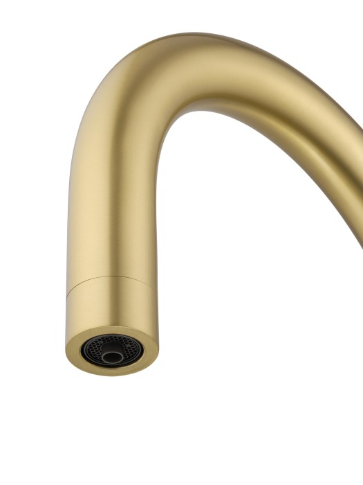 Смеситель для кухни c подключением фильтра, Wonzon & Woghand, WW-3211-BG цвет: золото