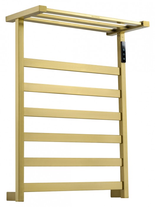 Полотенцесушитель электрический, Wonzon &amp; Woghand Frankfurt, WW-A1026-BG цвет: золото