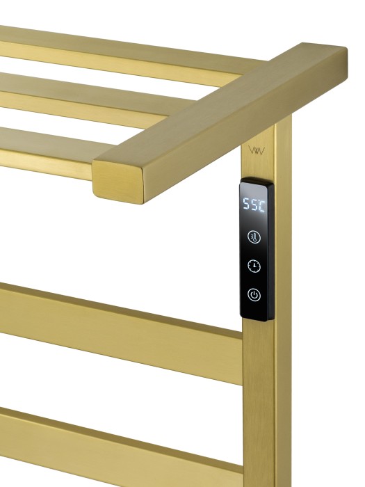 Полотенцесушитель электрический, Wonzon & Woghand Frankfurt, WW-A1026-BG цвет: золото