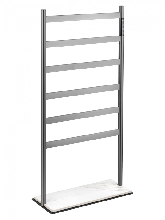 Полотенцесушитель электрический напольный, Wonzon &amp; Woghand Essen, WW-A406-GM цвет: графит