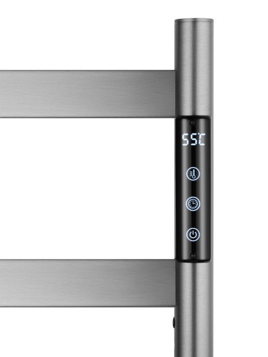 Полотенцесушитель электрический напольный, Wonzon & Woghand Essen, WW-A406-GM цвет: графит