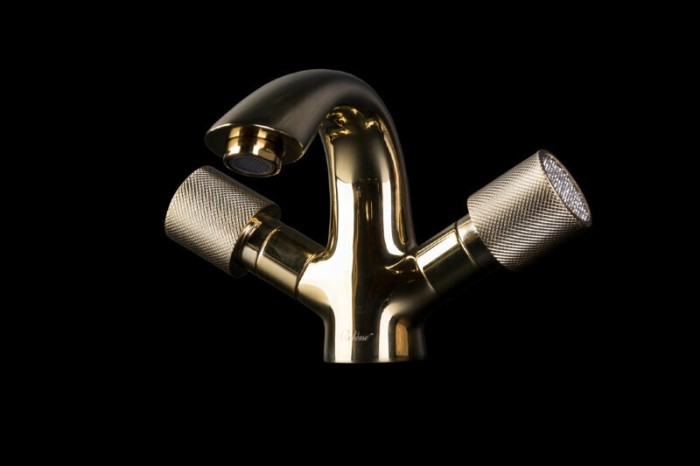 Смеситель для раковины, бронза, Royal Cristal Boheme 291-Royal/CRST