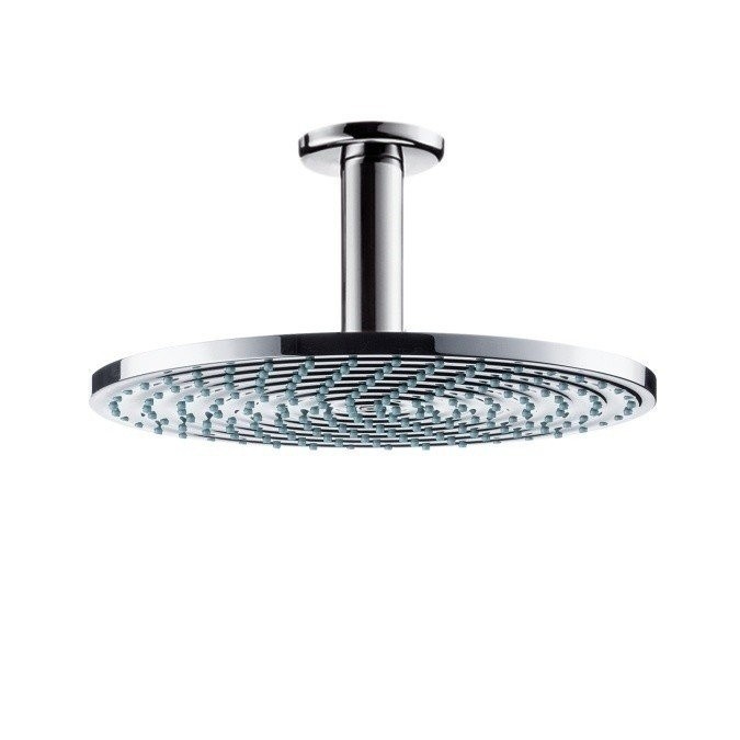 Верхний душ с потолочным кронштейном Raindance S Hansgrohe, хром арт. 27463000