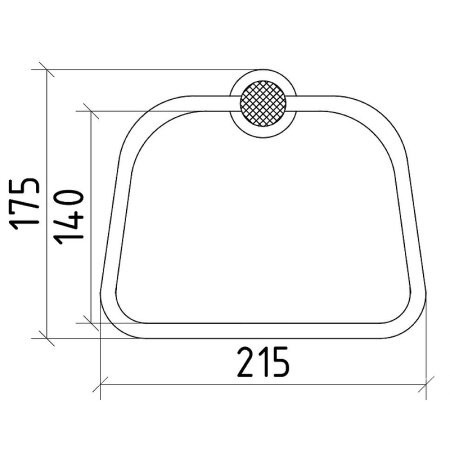 Кольцо для полотенец, Royal cristal, Boheme 10925-CR