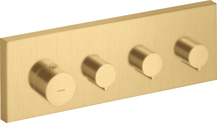 Термостат для душа ShowerSolutions Axor, шлифованное золото арт. 10751250