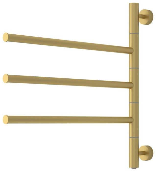 Сунержа Электрический полотенцесушитель 1200x166, Триада, 032-0822-0540 цвет: матовое золото